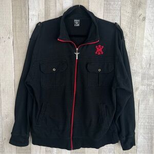 Vintage Avirex Jacket Mens SZ-Large Black Zip Up Military Bomber Flight
Aviator